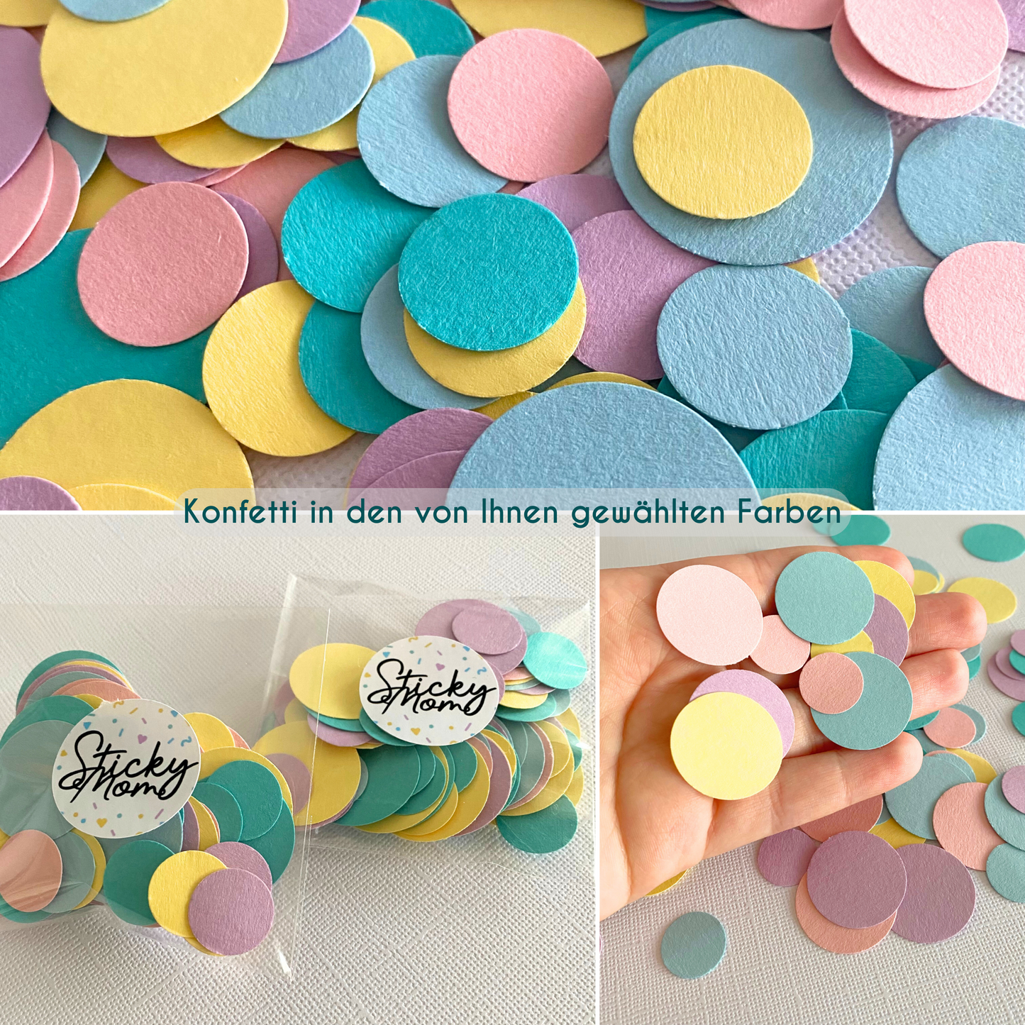 Geburtstagskind maxi garland personalized - pink party