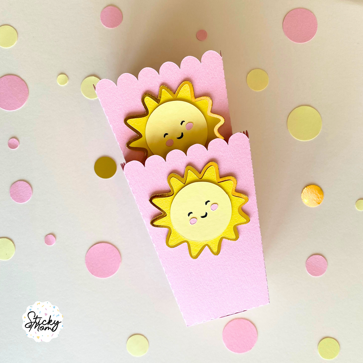 Sun popcorn boxes