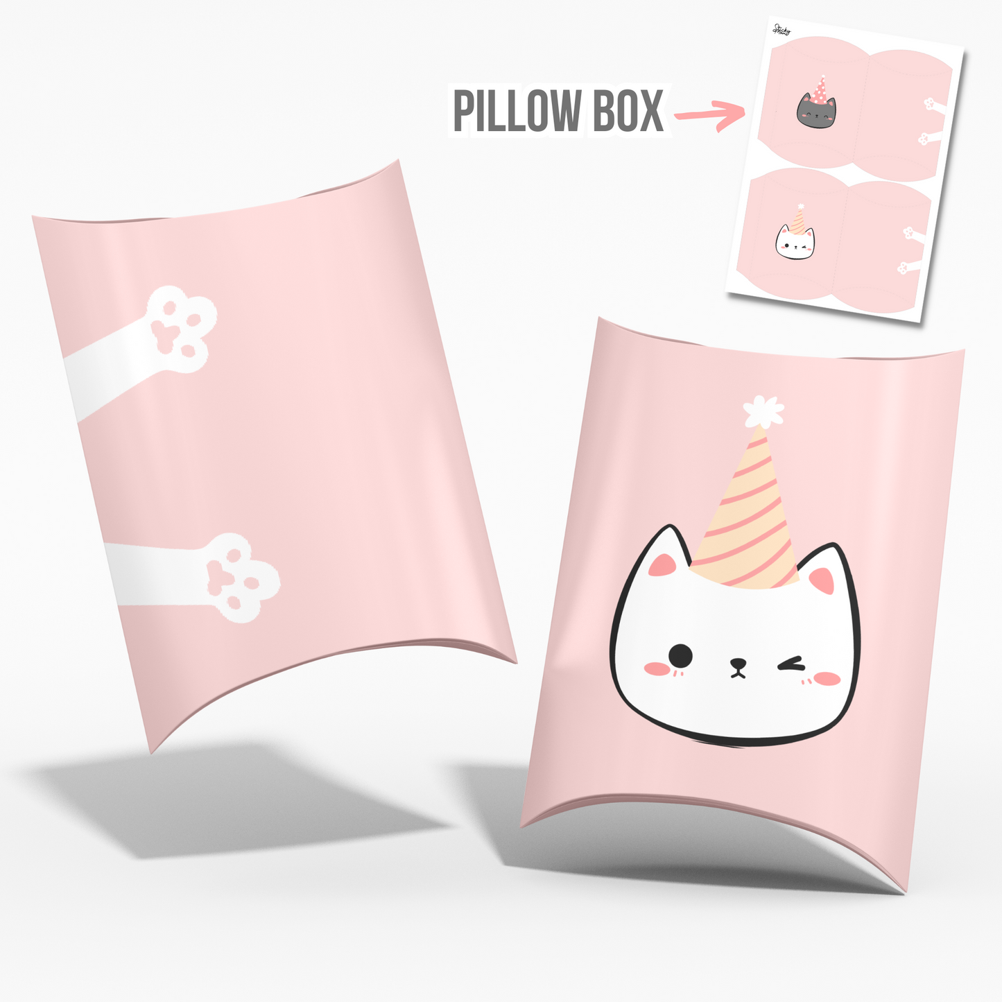 Cat Birthday Bundle Set - personalized by us!