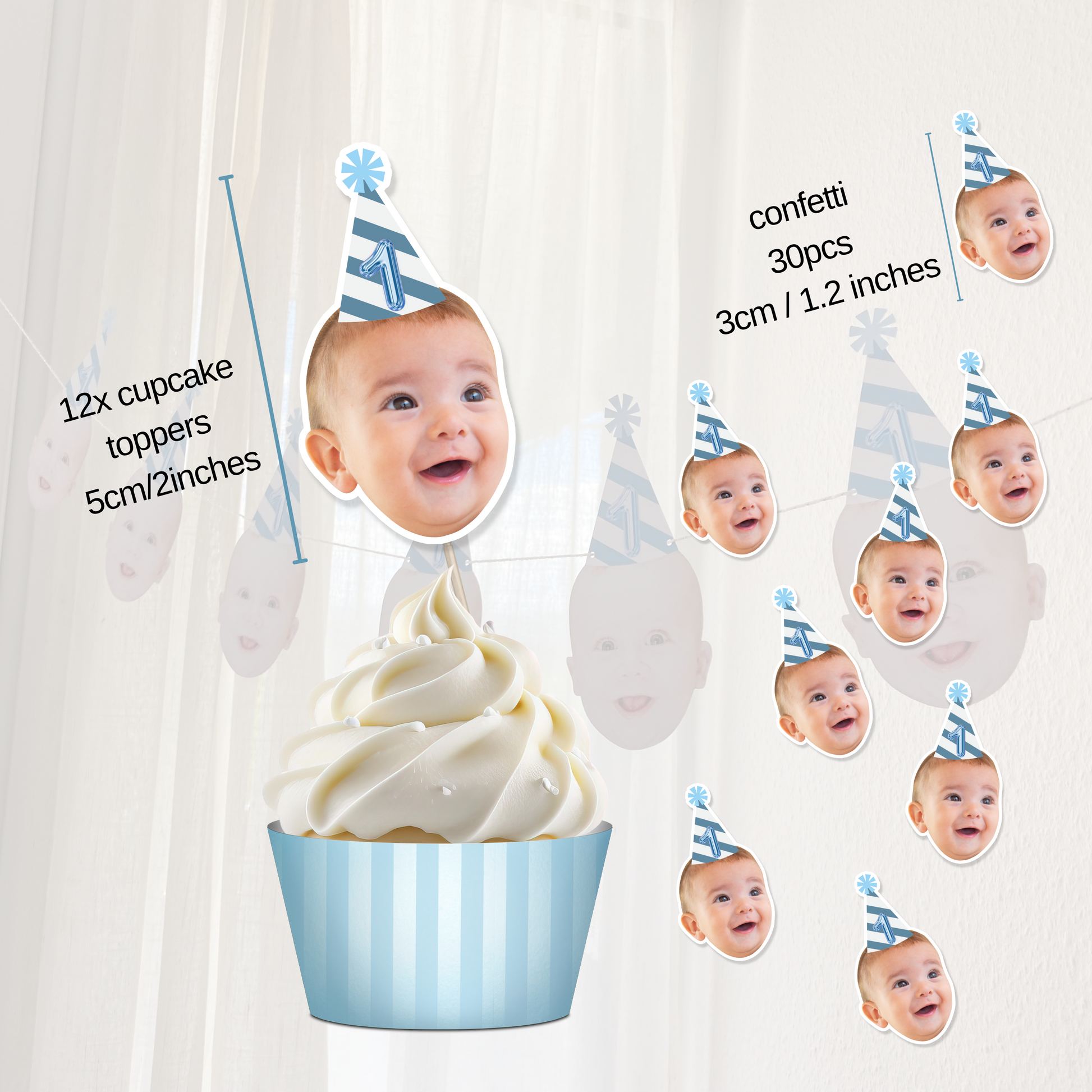 birthday face banner, baby face banner, baby face garland, baby face bunting, first year banner, face bunting baby, birthday banner face,baby birthday facee banner, 1st birthday banner, custom face garlands, birthday face decor, 1st birthday photos