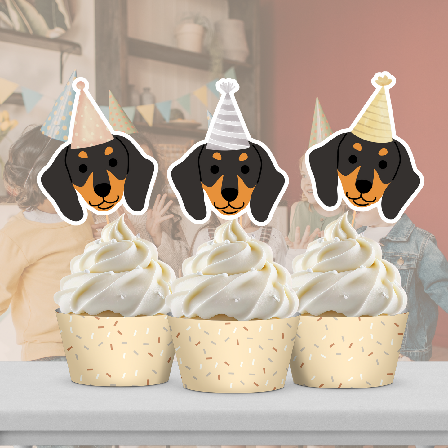 Dachshund Birthday Bundle printable - personalized by us!