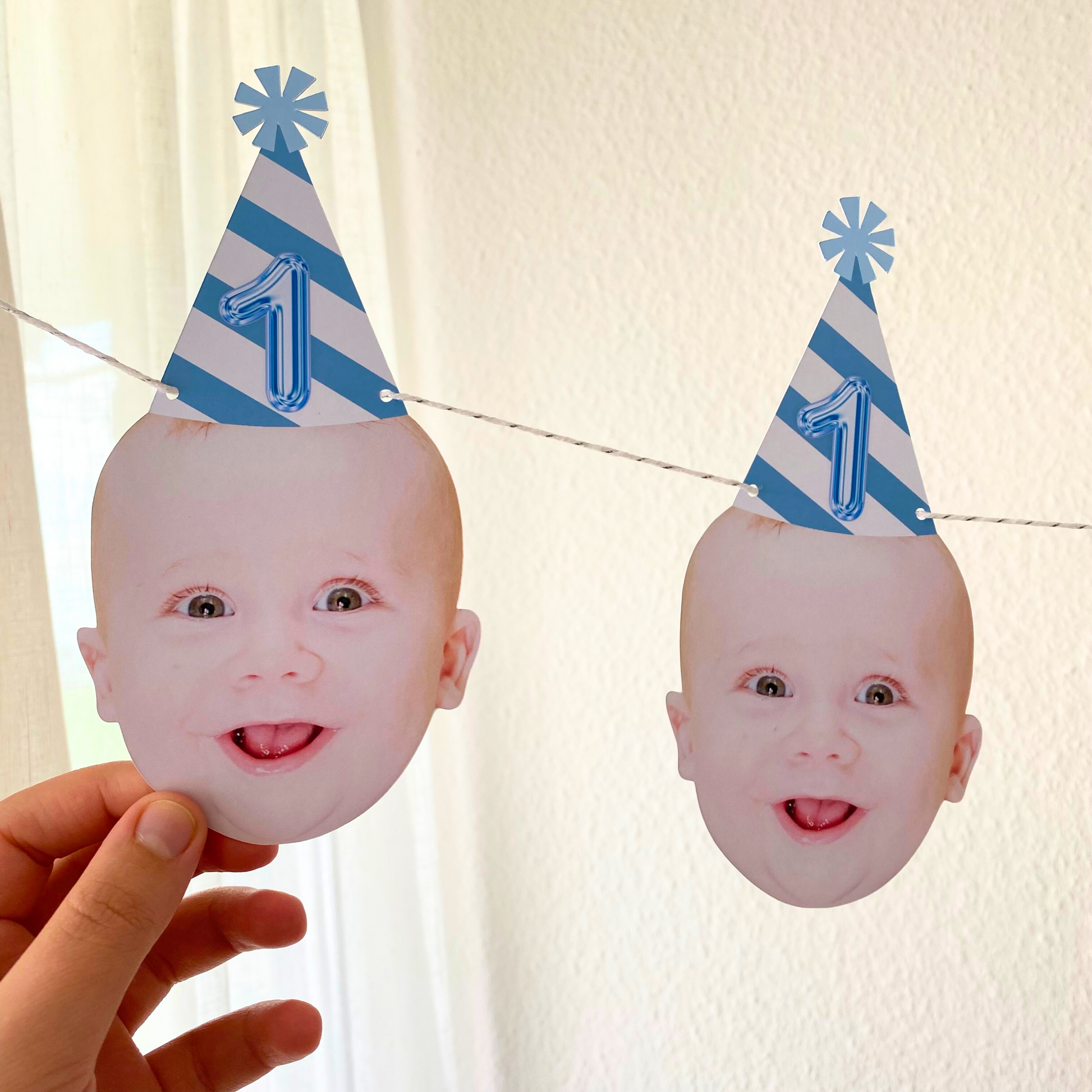 birthday face banner, baby face banner, baby face garland, baby face bunting, first year banner, face bunting baby, birthday banner face,baby birthday facee banner, 1st birthday banner, custom face garlands, birthday face decor, 1st birthday photos